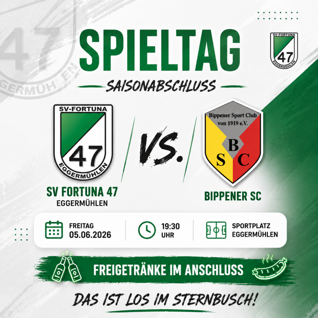 Saisonabschluss im Sternbuschstadion